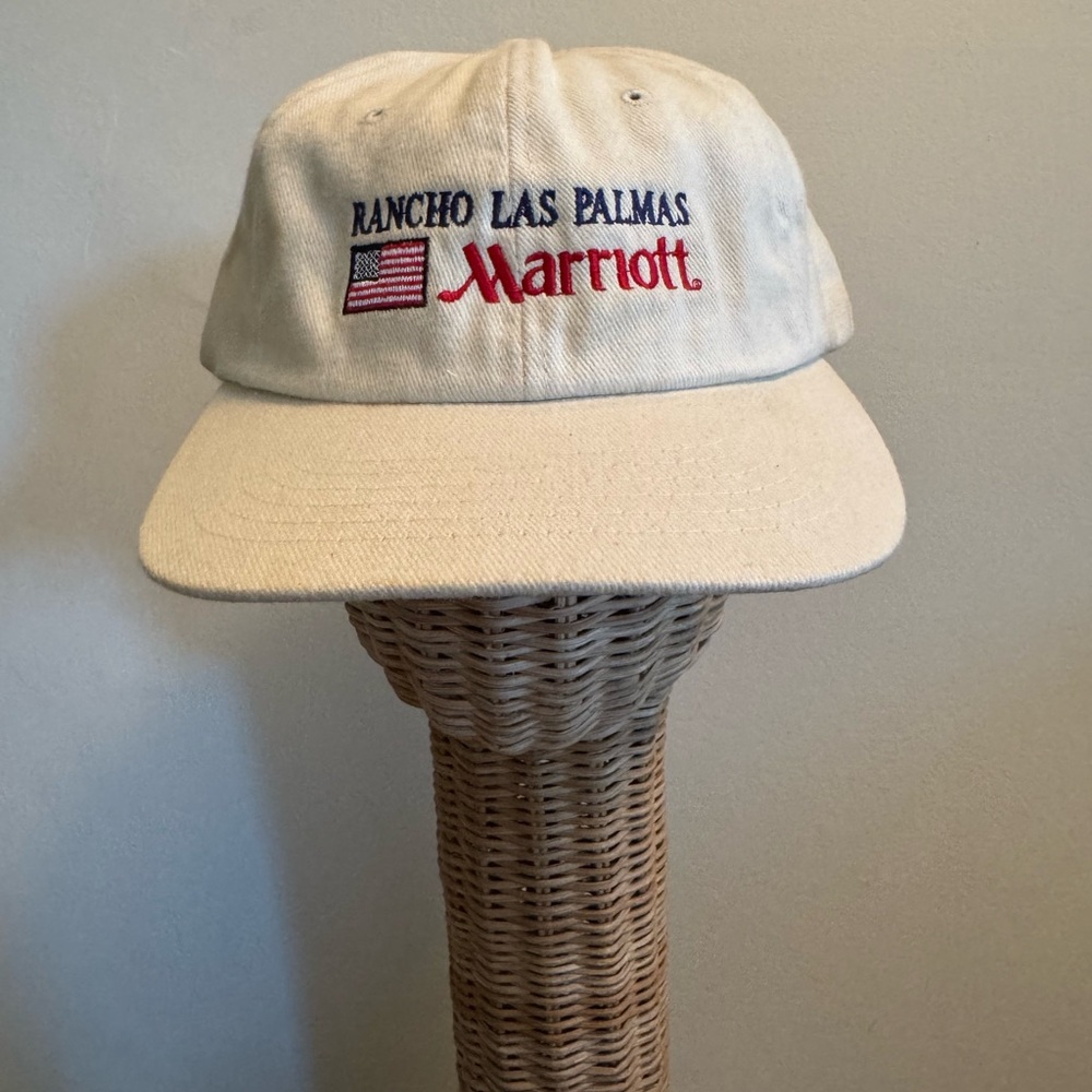 Marriott Rancho Las Palmas Embroidered Cap - Cream